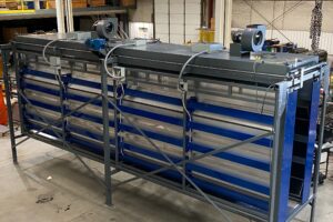 Powder Coating Oven with Powered Adjustable Width