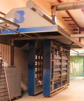 Blasdel Adjustable Width Oven in our Testing Lab Blasdel Adjustable Width Oven - Testing Lab