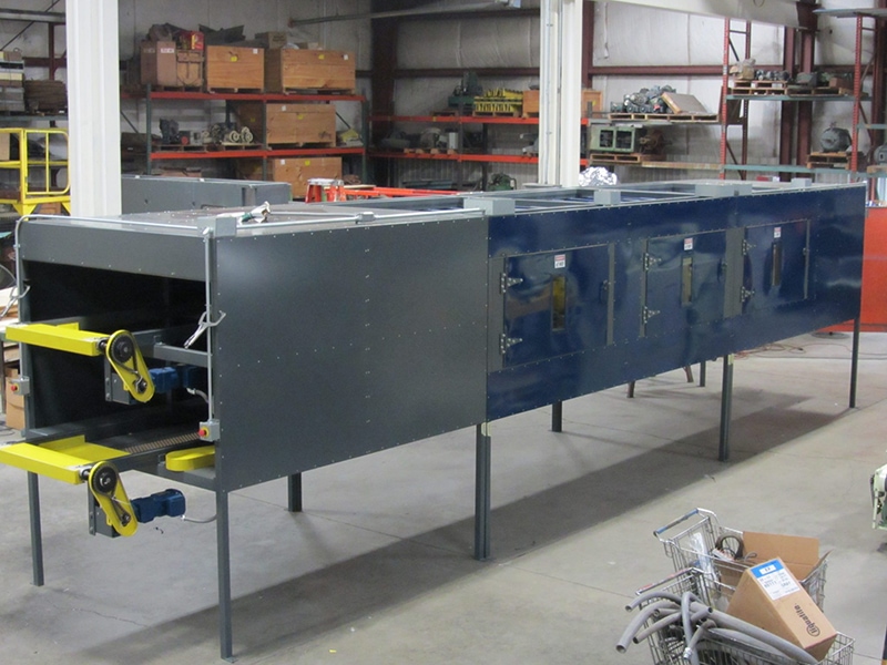Two Tiered Infrared Oven System with Double Conveyor