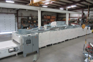 Horizontal Gas Catalytic Oven with Conveyor